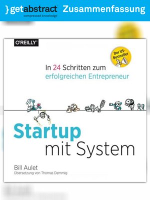 cover image of Startup mit System (Zusammenfassung)
